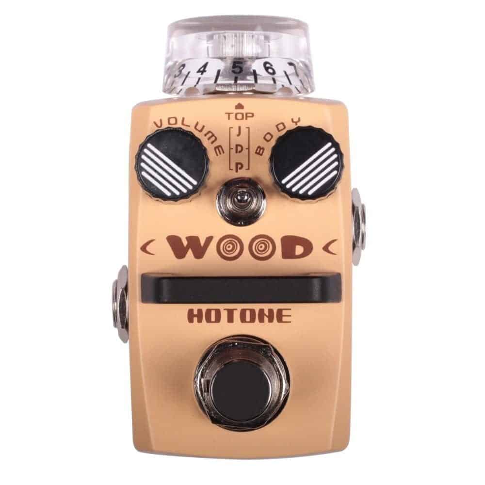 Hotone-WOOD-Acoustic-Guitar-Simulator-Electric-Guitar-Effect-Pedal-with-Free-Power-Adapter-and-Connector