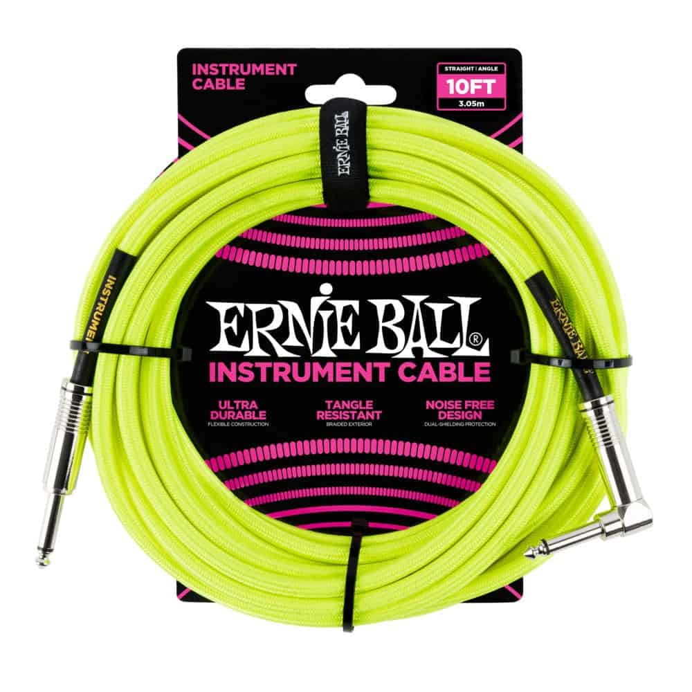 Ernie ball Neon Yellow 3m Main front side
