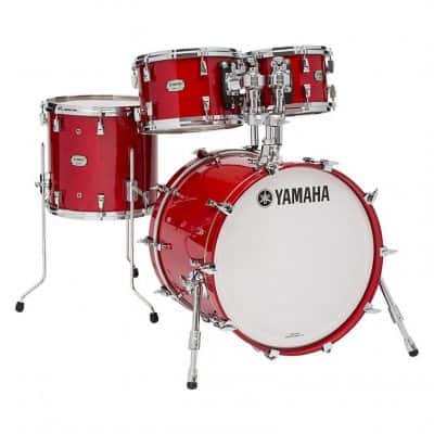 מערכת תופים Yamaha 22 Absolute Hybrid Set 22/10/12/16 Red Autumn