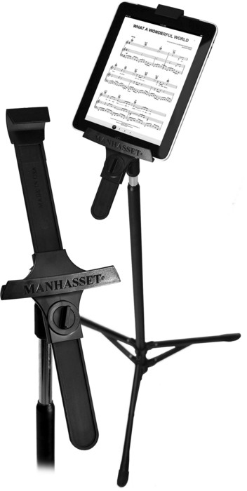 עמוד סטנד לטאבלט Manhasset 3300 Universal Tablet Holder with Base and Shaft