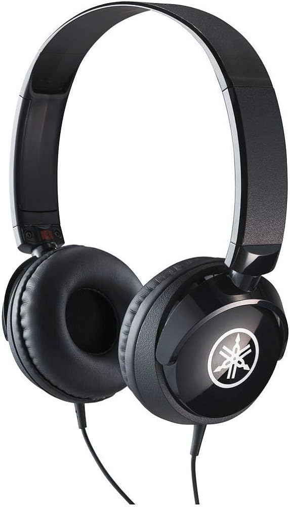 אוזניות שחורות Yamaha Headphones On-ear